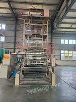 转让1600武汉同创三层共挤上旋内冷自动换卷，罗杆60/60/65膜口350