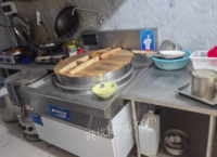 安徽蚌埠空调、操作台、展示柜等牛肉汤店设备整套出售