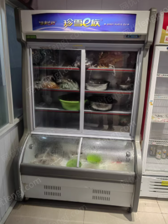 安徽蚌埠空调、操作台、展示柜等牛肉汤店设备整套出售