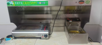 山西阳泉串串展示柜+冷藏柜+烧烤设备整套出售