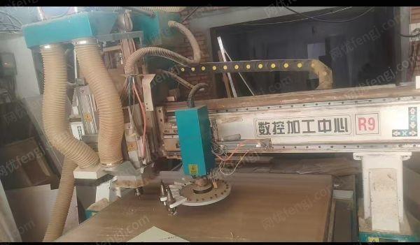 出售家具厂数控加工中心、封边机、雕刻机、推台锯