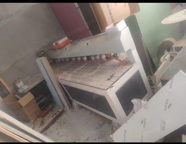 出售家具厂数控加工中心、封边机、雕刻机、推台锯