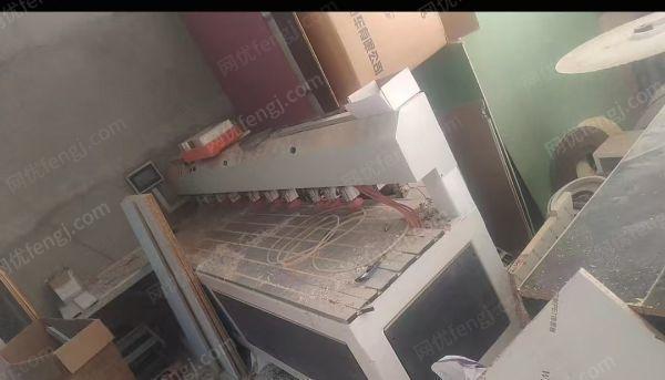 出售家具厂数控加工中心、封边机、雕刻机、推台锯