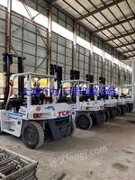 出售＿出售日本7吨TCM叉车2台，升高5米