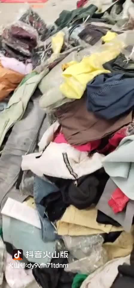 旧衣回收，供应分拣好的各种旧衣，鞋帽 视频