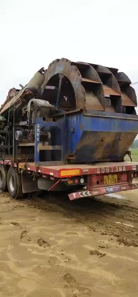 处理三排一套洗沙设备 视频