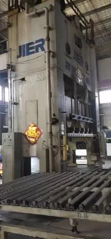 济南二机床400吨闭式双点压力机 视频