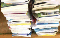 东广废品回收站出售废书本文件纸20吨/月