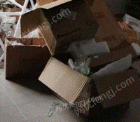李强废品回收站长期供应废纸箱统货30吨/月