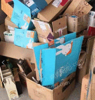 传波废品收购站长期供应废纸箱统货30吨/月