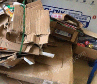 孟辉废品收购站长期供应废纸箱统货30吨/月