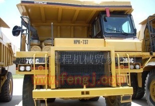 Carter dump truck. CATERPILLAR769C