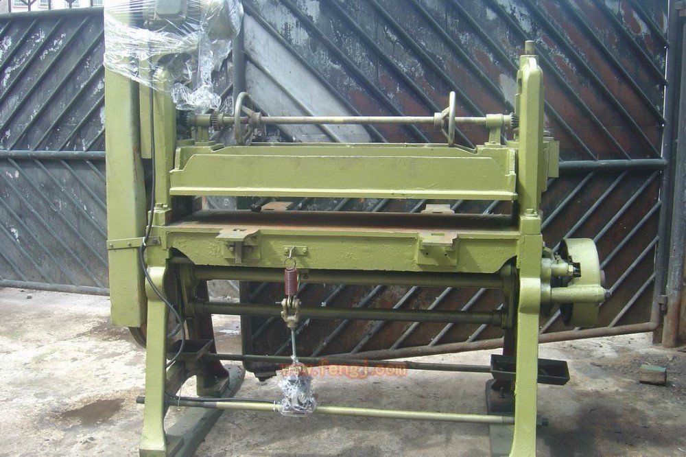 Sale of used cutting machine
