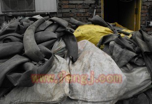 Butyl rubber waste disposal