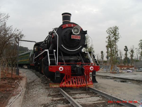 Buying locomotive, railway carriages, steam locomotive