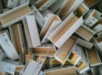 Long-term recycling gold-plated