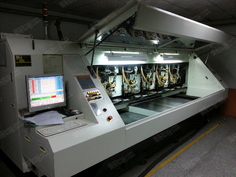 处理库存积压二手线路板pcb4台钻机,空压,吸尘,磨板机等配套设备整厂