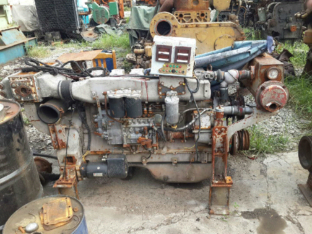 出售二手潍柴615船用发动机