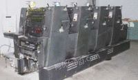 低价出售二手海德堡GTO52-4四色印刷机 正常运转