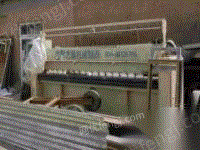 出售2014年采购一套沈阳龙运机械制造厂生产的大棚棉被绗被机，规格2.5米