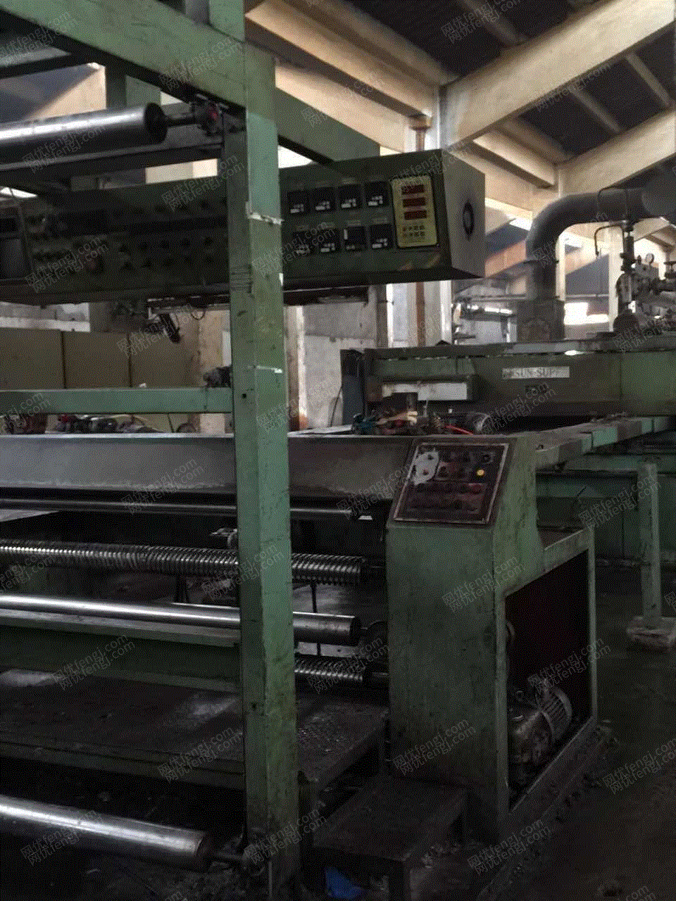 出售韩国日星定型机门副2米9烘箱一台门副18米8烘箱一台