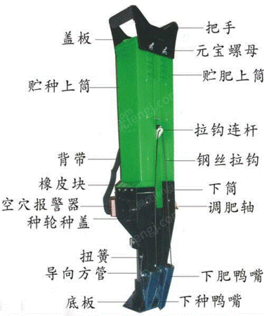 出售二手手提式自动空穴报警电子播种施肥器