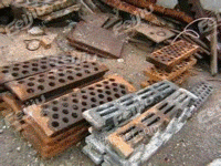 宁武耐磨采购铸造材料，10%的高锰废钢