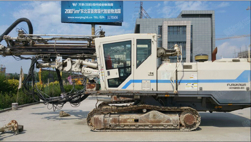 出售二手日本古河爆破钻机hcr1200ed