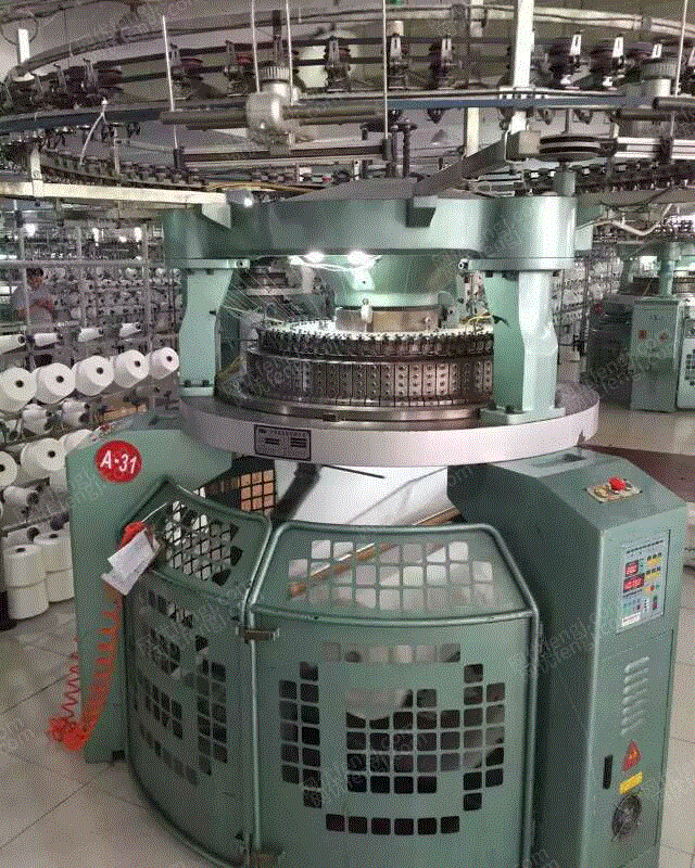 求购34寸18针双面大圆机两台