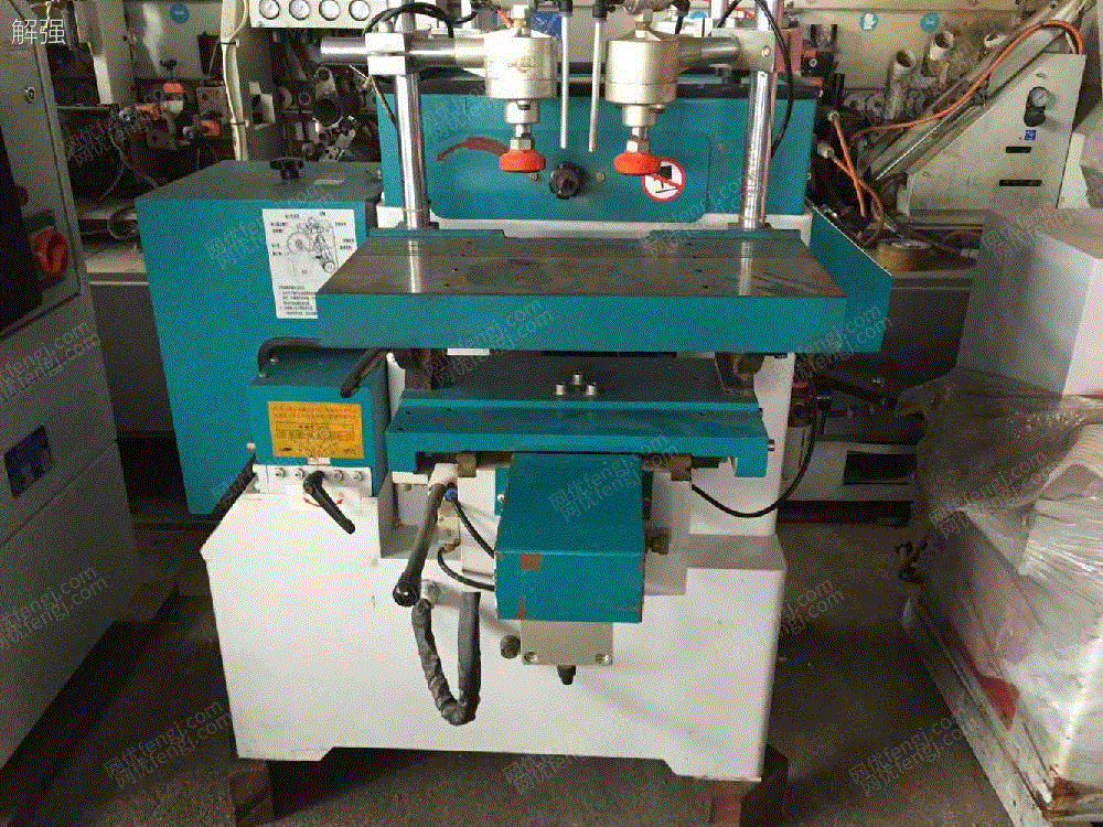 出售二手木工机械/马氏ms3112.卧式双端榫槽机