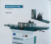 供应MB503型斜口木工平刨床