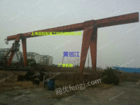 市场现货上海亚起MH型10T×23m葫芦龙门起重机悬臂一边6米，一边4米