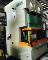 供应1台二手2009年台湾160t双轴冲床9成新 江苏苏州二手冲床价格