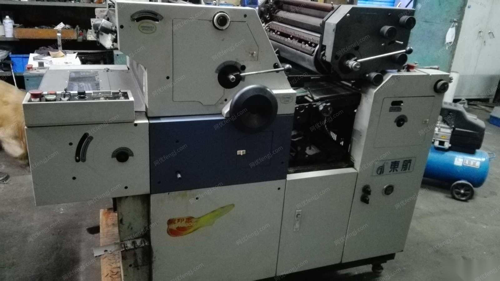 东航47双色打码印刷机一台,东航56双色一台出售