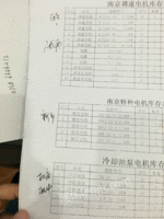 低价供应二手电动机一批