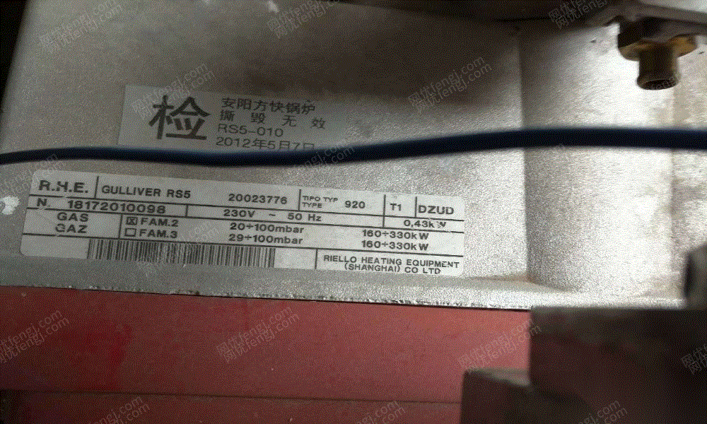 二手燃气锅炉价格