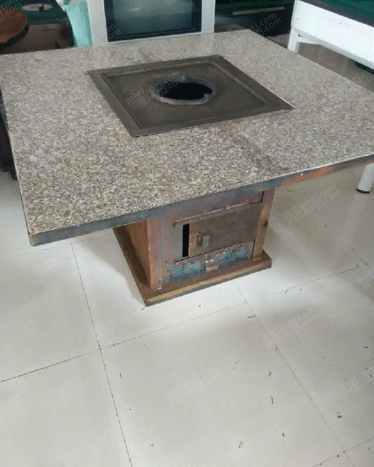 出售二手大理石烧烤桌