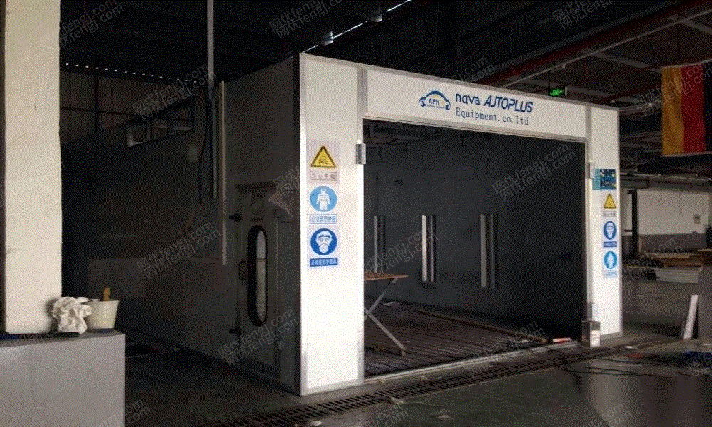 九成新宝中宝环保水性烤漆房,宝中宝打磨房,中大烤漆房出售