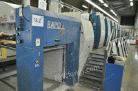 出售二手KBA Rapida 162-8 SW高宝印刷机