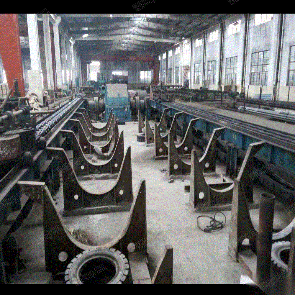 出售100吨双链条冷拔机冷拉型钢圆钢钢管拉拔机