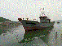 木质渔船低价转让适合拉网及打报废使用
