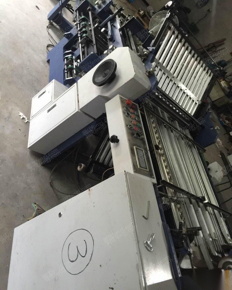 出售上海紫宏780全开折页机紫宏660对开折页机