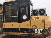 市场商家回收二手卡特E70B,E200B挖掘机