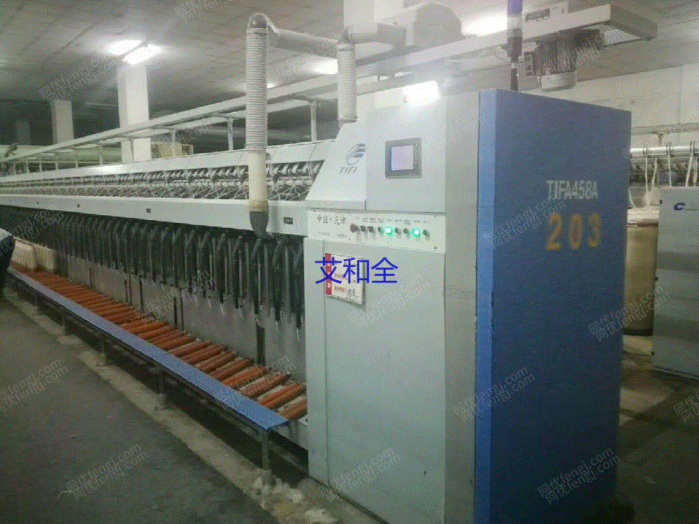 二手棉麻纺纱设备回收