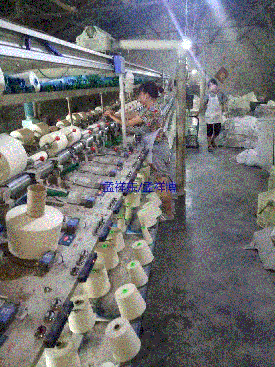 二手棉麻纺纱设备回收