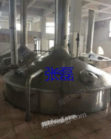 低价出售30吨啤酒糖化设备