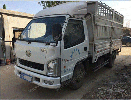 出售解放轻卡3米8仓栏 货车 个体户