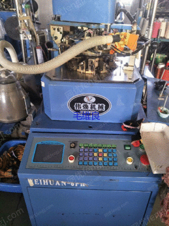 出售伟焕机14年五趾袜机一批-诸暨市双马袜机商行