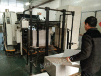 纸制品厂出售一台使用中罗兰600印刷机配700电脑控制台