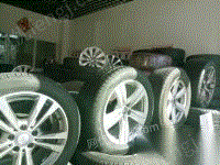长期收售拆车轮毂轮胎